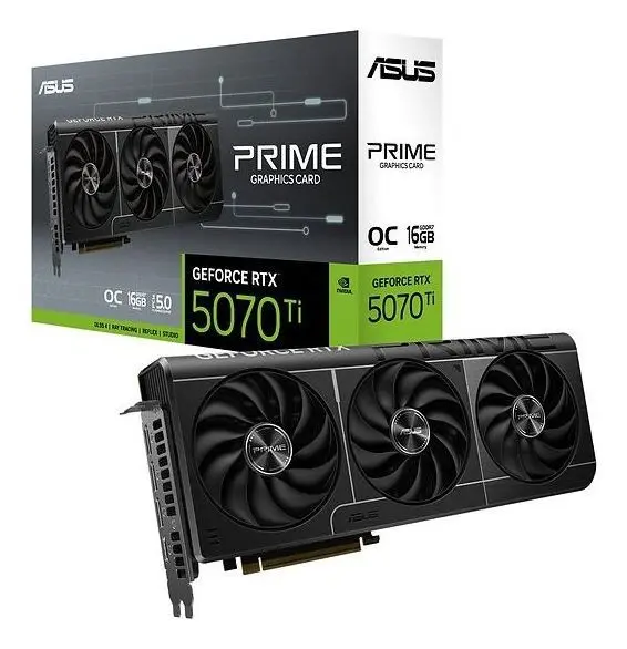 Asus Prime GeForce RTX 5070 Ti OC grafikkort 2026