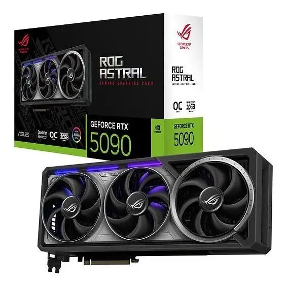 Asus ROG Astral GeForce RTX 5090 OC - Bäst i test Grafikkort 2026 - betyg 9.6/10