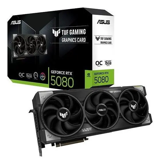 Asus TUF Gaming GeForce RTX 5080 OC - High-end Grafikkort 2026 - betyg 9/10