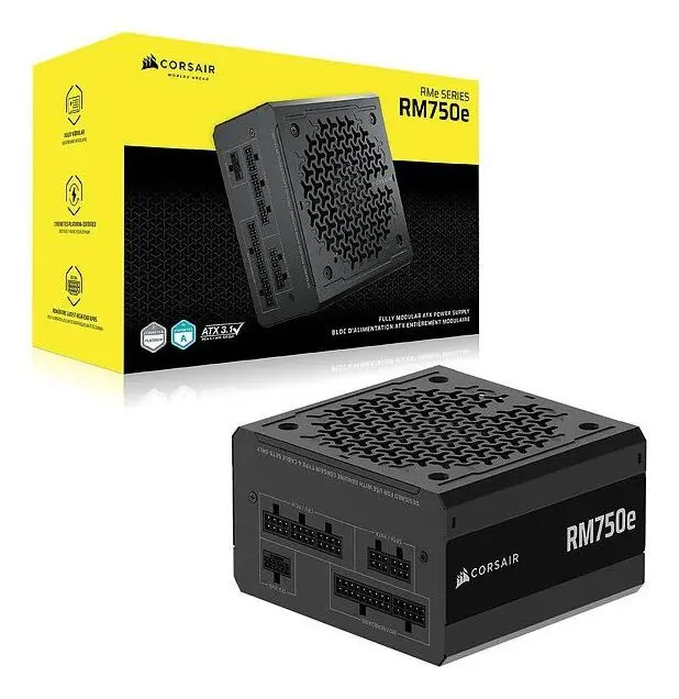 Corsair RM750e - Budget alternativ nätaggregat 2026 - betyg 8.5/10