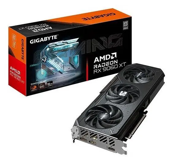 Gigabyte Radeon RX 9060 XT Gaming OC - Bästa budget Grafikkort 2026 - betyg 8.7/10