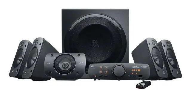 Logitech Z906 - Bäst i test Datorhögtalare 2026 - betyg 9.2/10