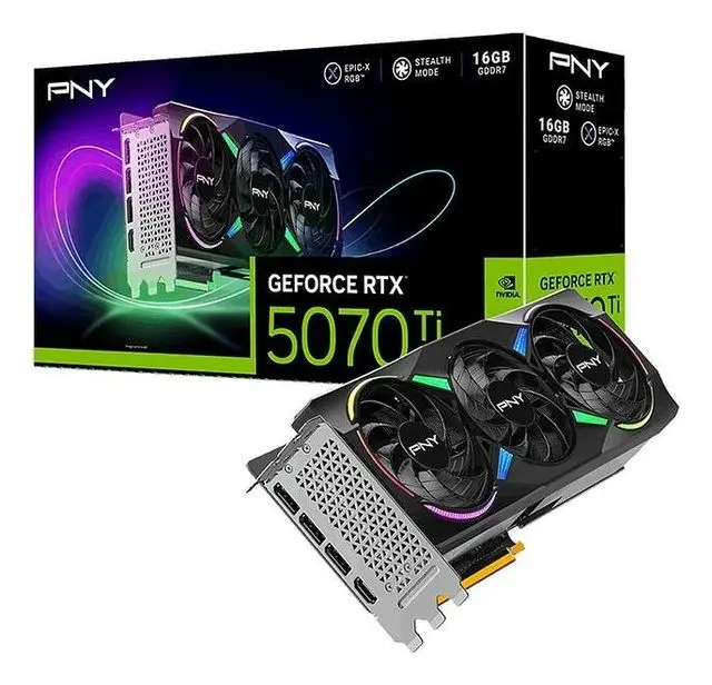 PNY GeForce RTX 5070 Ti ARGB EPIC-X RGB OC - High-end alternativ Grafikkort 2026 - betyg 9.1/10