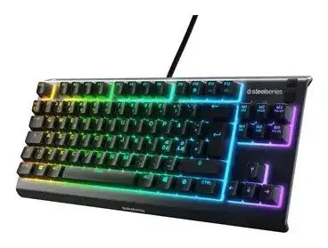 SteelSeries Apex 3 TKL - Bästa budget Gamingtangentbord 2026 - betyg 7.6/10