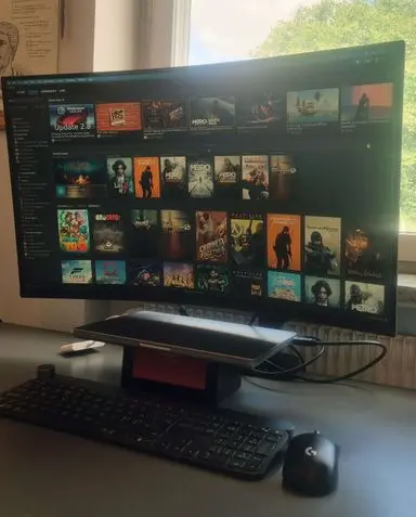 Linus egen gaming-rigg